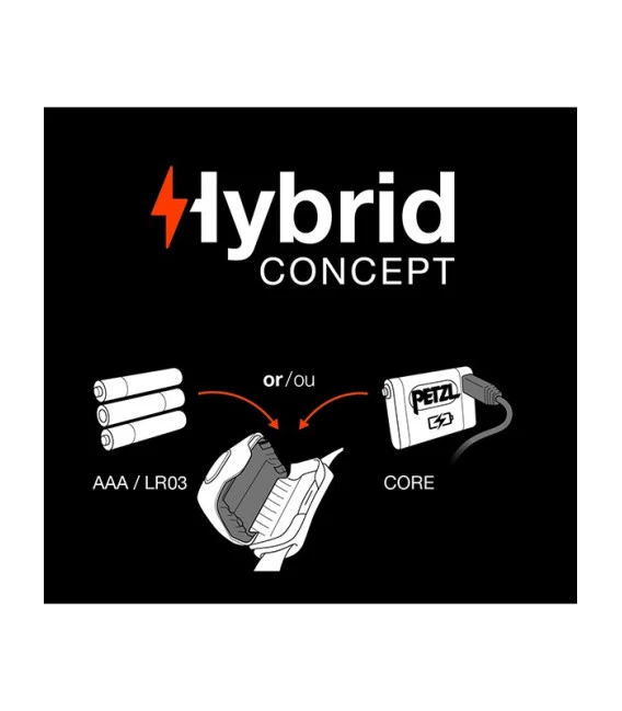 Lampe Petzl Tactikka + Noire 7 Lampe Petzl Tactikka + Noire – Image 5