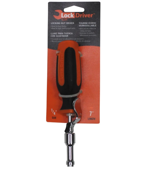 Lock Driver, 1/4-Inch X 7-Inch 3 Lock Driver, 1/4-Inch X 7-Inch