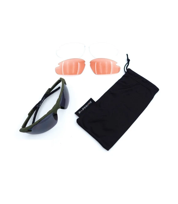 Lunettes Balistiques Et Soleil Apache Swisseye Verte 4 Lunettes Balistiques Et Soleil Apache Swisseye Verte – Image 2