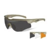 Wiley X Lunettes De Protection Balistiques Rogue Comm Tan écrans Fumé/incolore/orange 1 Wiley X Lunettes De Protection Balistiques Rogue Comm Tan écrans Fumé/incolore/orange -Militaire Équipement Magasin lunettes de protection balistiques rogue comm tan ecrans fume incolore orange