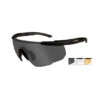 Wiley X Lunettes De Protection Balistiques Saber Advanced écrans Fumé/incolore/orange -Militaire Équipement Magasin lunettes de protection balistiques saber advanced ecrans fume incolore orange