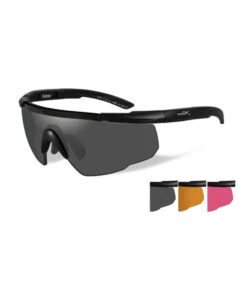 Wiley X Lunettes De Protection Balistiques Saber Advanced écrans Fumé/orange/rouge