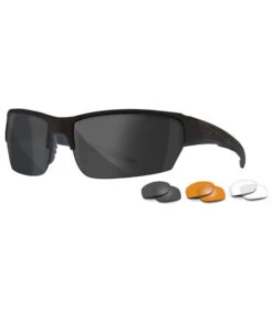 Wiley X Lunettes De Protection Balistiques Saint Verres Fumé/incolore/orange