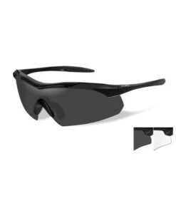 Wiley X Lunettes De Protection Balistiques Vapor écrans Fumé/incolore