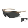 Wiley X Lunettes De Protection Balistiques Vapor Tan écrans Fumé/incolore