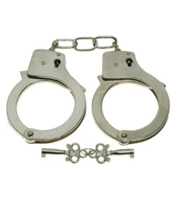 Menottes Chrome Avec 2 Clefs