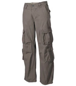 Pantalon Cargo "Defense" Vert Délavé
