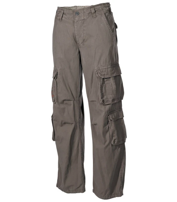 Pantalon Cargo "Defense" Vert Délavé 3 Pantalon Cargo "Defense" Vert Délavé