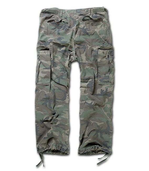 Brandit Pantalon Treillis M-65 Vintage Camouflage Woodland 4 Brandit Pantalon Treillis M-65 Vintage Camouflage Woodland – Image 2