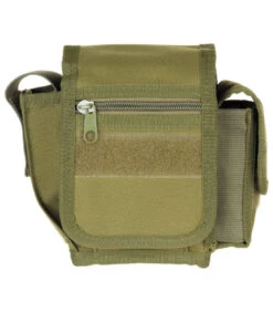Poche Ceinturon Avec 3 Compartiments, Kaki
