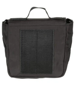 Poche Multi-usage Velcro"Mission II" Noir -Militaire Équipement Magasin poche multi usage noir mission ii systeme velcro 1
