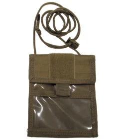 Pochette De Poitrine, Coyote Tan, Pliante