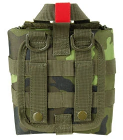 Pochette Premiers Soins Camouflage MOLLE -Militaire Équipement Magasin pochette militaire premiers soins camouflage molle 1