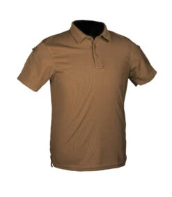 Polo Tactique QUICKDRY Dark Coyote