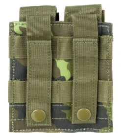 Porte Chargeur Double Camouflage M95 CZ Tarn -Militaire Équipement Magasin porte chargeur militaire double camouflage m95 cz tarn 1