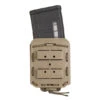 Porte-chargeur Simple Bungy 8BL Tan Pour .308/7,62 Mm -Militaire Équipement Magasin porte chargeur simple bungy 8bl tan pour 308762 mm