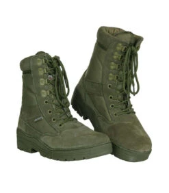 Rangers Chaussure Militaire De Sniper Verte