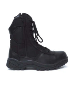 Rangers Chaussures Coquées Patrol Cuir 2 Zips -Militaire Équipement Magasin rangers chaussures militaire patrol cuir pleine fleur 2 zips 2