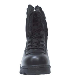 Rangers Chaussures Coquées Patrol Cuir 2 Zips -Militaire Équipement Magasin rangers chaussures militaire patrol cuir pleine fleur 2 zips 3