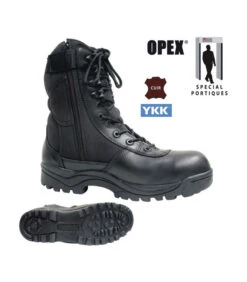 Rangers Chaussures Coquées Pour Portique Cuir -Militaire Équipement Magasin rangers chaussures pour portique cuir 3