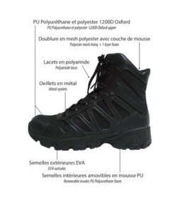 Rangers Chaussures Mi Hautes Patrol -Militaire Équipement Magasin rangers patrol mi hautes 5