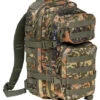 Sac à Dos US Cooper 25L Brandit Flecktarn -Militaire Équipement Magasin sac a dos us cooper 25l brandit flecktarn