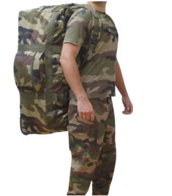 Sac Militaire De Voyage à Roulette/à Dos 182L -Militaire Équipement Magasin sac militaire noir a roulettea dos 6