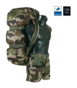 Sac Militaire Noir Polyvalent 98L -Militaire Équipement Magasin sac militaire polyvalent noir 3