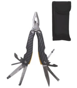 Couteau Multifonction Manche Carbone