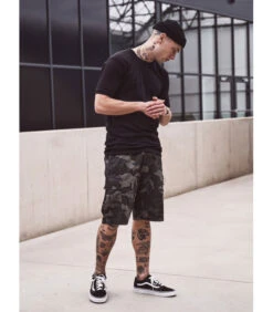 T-shirt Brandit 100% Coton Noir -Militaire Équipement Magasin t shirt brandit 100 coton noir 2