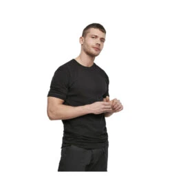 T-shirt Brandit 100% Coton Noir -Militaire Équipement Magasin t shirt brandit 100 coton noir 4