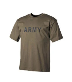 T-shirt Kaki Inscription "Army"
