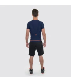 T-shirt Percko® Manches Courtes Bleu Marine Pour Homme -Militaire Équipement Magasin t shirt percko manches courtes bleu marine pour homme l 2