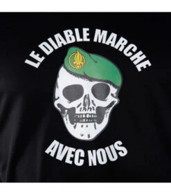 T-shirt Easy Clim Noir Diable Marche Legion -Militaire Équipement Magasin tee shirt easy clim noir diable marche legion 4