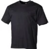 Tee-shirt, "Pro Company", 180 G/m², Noir -Militaire Équipement Magasin tee shirt pro company 180 g m noir
