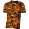 Tee-shirt US Streetstyle Camo Orange 1 Tee-shirt US Streetstyle Camo Orange -Militaire Équipement Magasin tee shirt us streetstyle cam orange