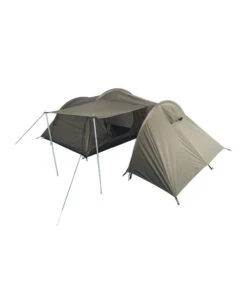 Tente Militaire 3 Personnes Avec Espace à Vivre Kaki