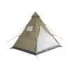 Tente Indienne Tipi Mât Central Kaki 3pl 2 Tente Indienne Tipi Mât Central Kaki 3pl -Militaire Équipement Magasin tente indienne tipi mat central kaki