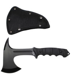Tomahawk, "Comox", Manche G10, Gaine Nylon Noire