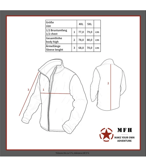 Blouson Militaire Aviateur US CWU Mod. Noir Grandes Tailles 4 Blouson Militaire Aviateur US CWU Mod. Noir Grandes Tailles – Image 2