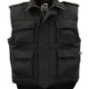 US Gilet Matelassé, Ranger, Noir, Fourré, Plusieurs Poches -Militaire Équipement Magasin us gilet matelasse ranger noir fourre plusieurs poches