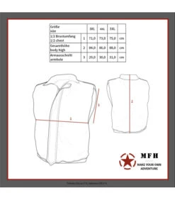 US Gilet Matelassé , Ranger, Noir, Fourré, Tailles Grandes -Militaire Équipement Magasin us gilet matelasse ranger noir fourre tailles grandes 2