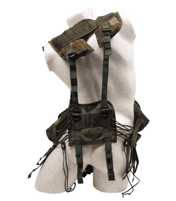 Gilet US Woodland Renforcé Tactical Load Bearing Occasion 4 Gilet US Woodland Renforcé Tactical Load Bearing Occasion – Image 2