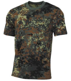 Tee-shirt Militaire US "Streetstyle" Camouflage BW