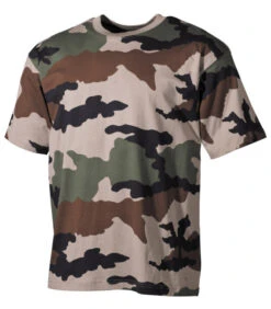 Tee-shirt Militaire US "Classique" Camouflage CCE