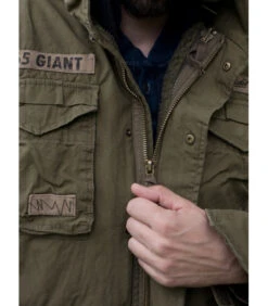 Veste Brandit M-65 Giant Homme Darkcamo Style Militaire -Militaire Équipement Magasin veste brandit m 65 giant darkcamo 5