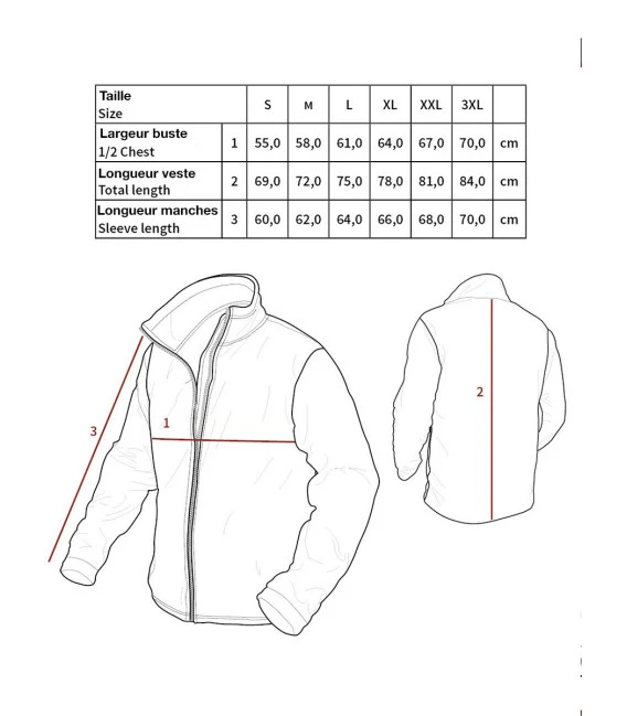 Veste Polaire "Heavy-Strike" Coyote Tan 6 Veste Polaire "Heavy-Strike" Coyote Tan – Image 4